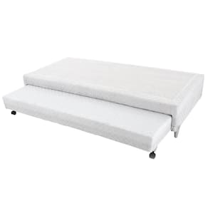 Cama Box Bicama Viúva Branco - 120x200