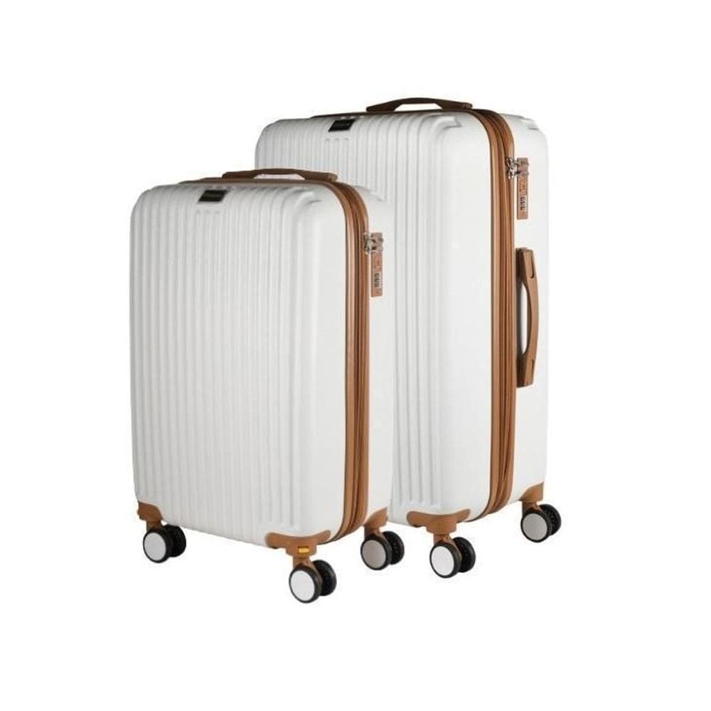 Conjunto Mala 23Kg + Mala 10Kg Expansível Branca Style