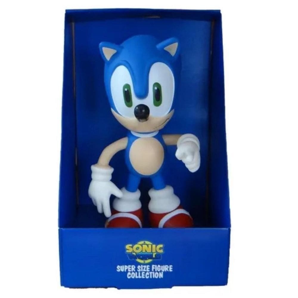 Bonecos grandes 25cm - sonic collection caixa
