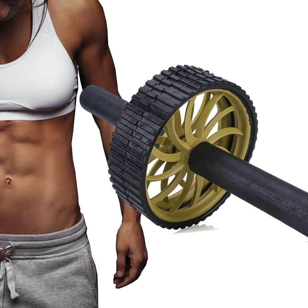 Rodinha roda aparelho para abdominal academia em casa treino