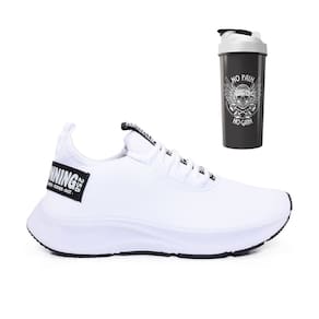 Tênis Academia Masculino Esportivo Caminhada Bf Shoes + Coqueteleira Exclusiva