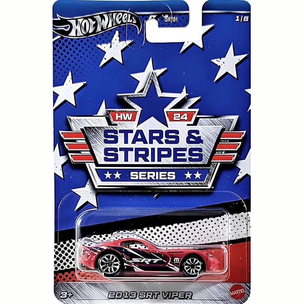 Carrinho Hot Wheels Star e Stripes Séries 2024 Mattel GRT01