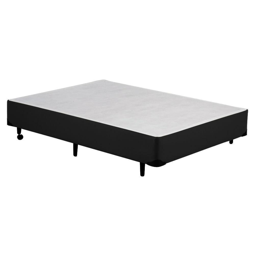 Cama Box SOLTEIRO Corano Preto - 088x188