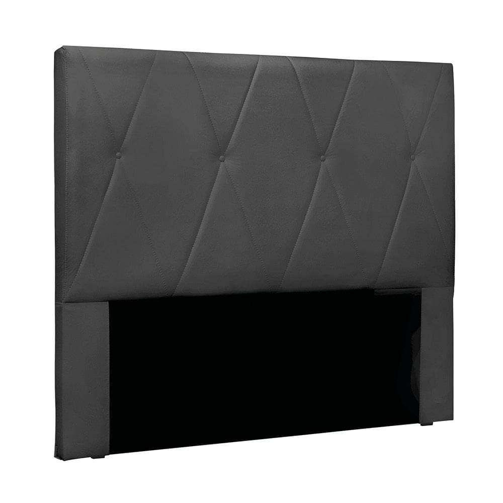 Cabeceira Cama Box King 195 cm Aquilla Veludo Preto S04 - D`Rossi