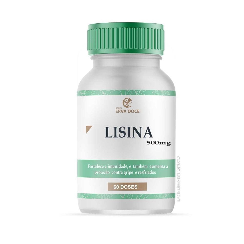 Lisina 500mg 60 doses