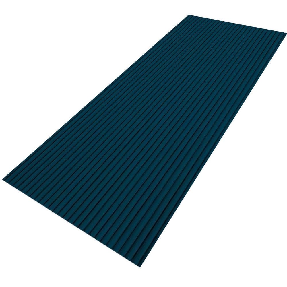 Tapete Passadeira Emborrachado Antiderrapante 2m x 45cm Azul