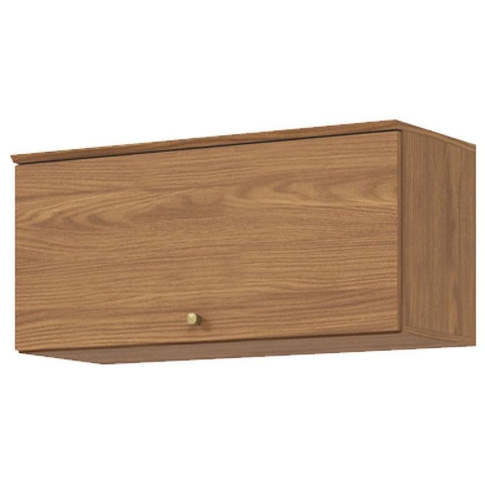 Armário Aéreo 1 Porta Basculante 80 cm Requinte Nature - Henn