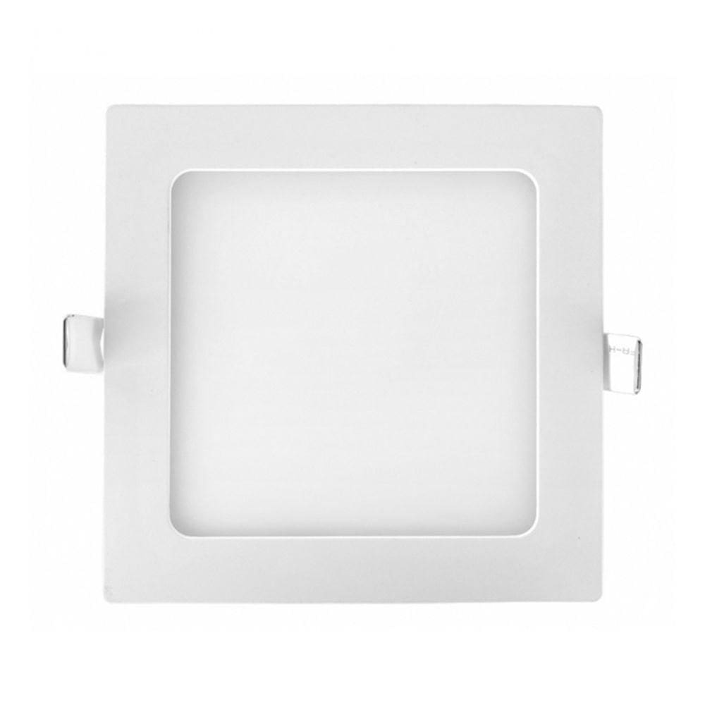 Painel De Led Quadrado Embutir 18w Bivolt Blumenau 6500k Luz Fria