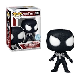 Funko Pop Marvel Spiderman Peter Parker Symbiote Suit 975 Ex