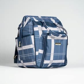Mochila de Maternidade Multifuncional Hug Noruega Azul