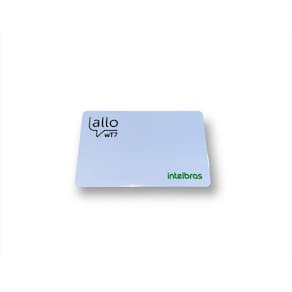 5 cartão rfid video porteiro allo wt7 / ivr 7 id intelbras