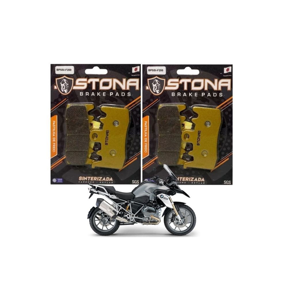 Kit pastilha freio dianteira Stona sinter Bmw R 1200GS 2018