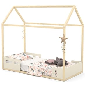 Mini Cama Montessoriana Liv Off White Natural - Matic