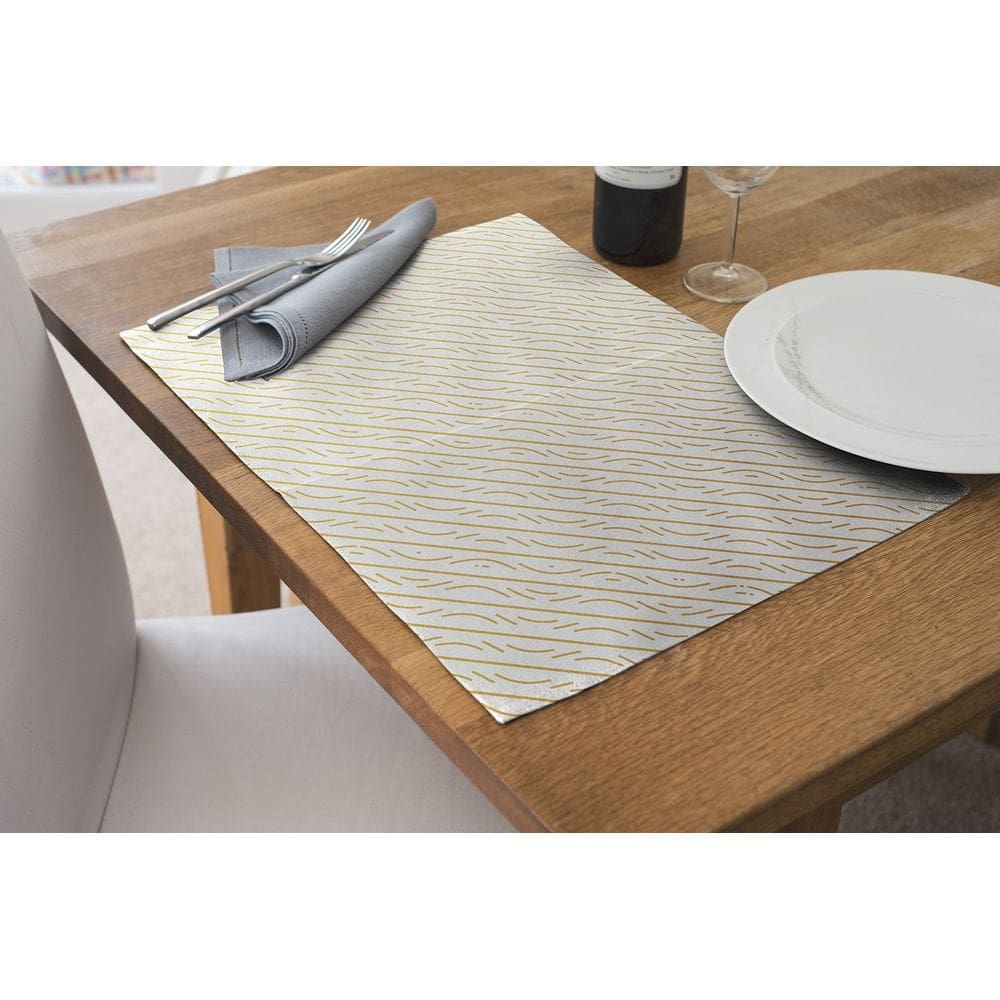 Jogo Americano Retangular 4 Lugares - Mesa Posta G00096