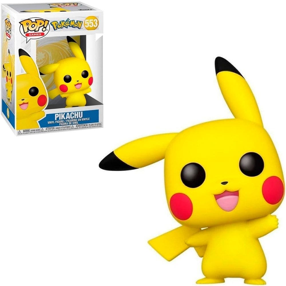 Funko Pop Games Pokemon - Pikachu (Waving) #553