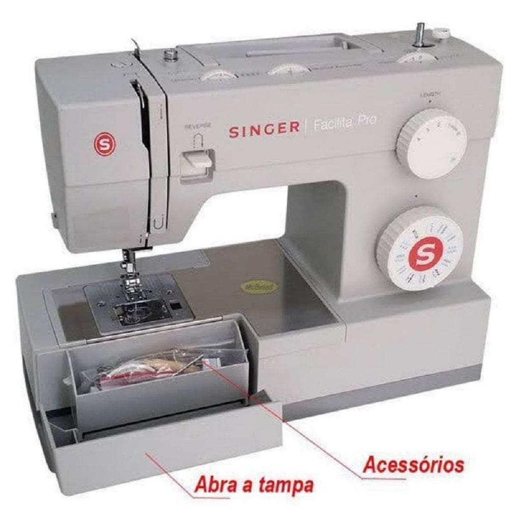 Maquina De Costura Singer Facilita Pro 4423 110 Volts