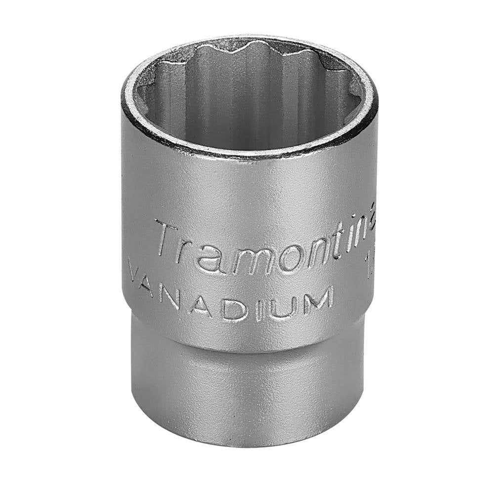 Soquete Estriado Encaixe 1/2 POL x 19mm 44833119 TRAMONTINA