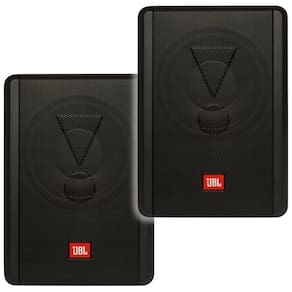 Kit 2 Caixa Ativa JBL Slim SW8A-MS 200 Watts Rms + 2 Canais Amplificados 100W 2 Ohms