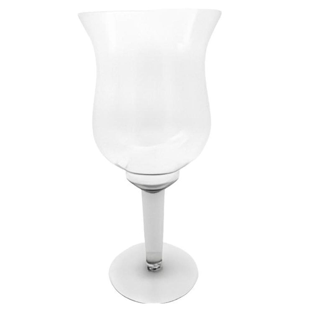 Vaso vidro taça napoli 3,0 litros 43x15cm - taça napoli media
