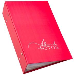 Álbum fotografico 10x15/500 fotos vermelho amor love namoro