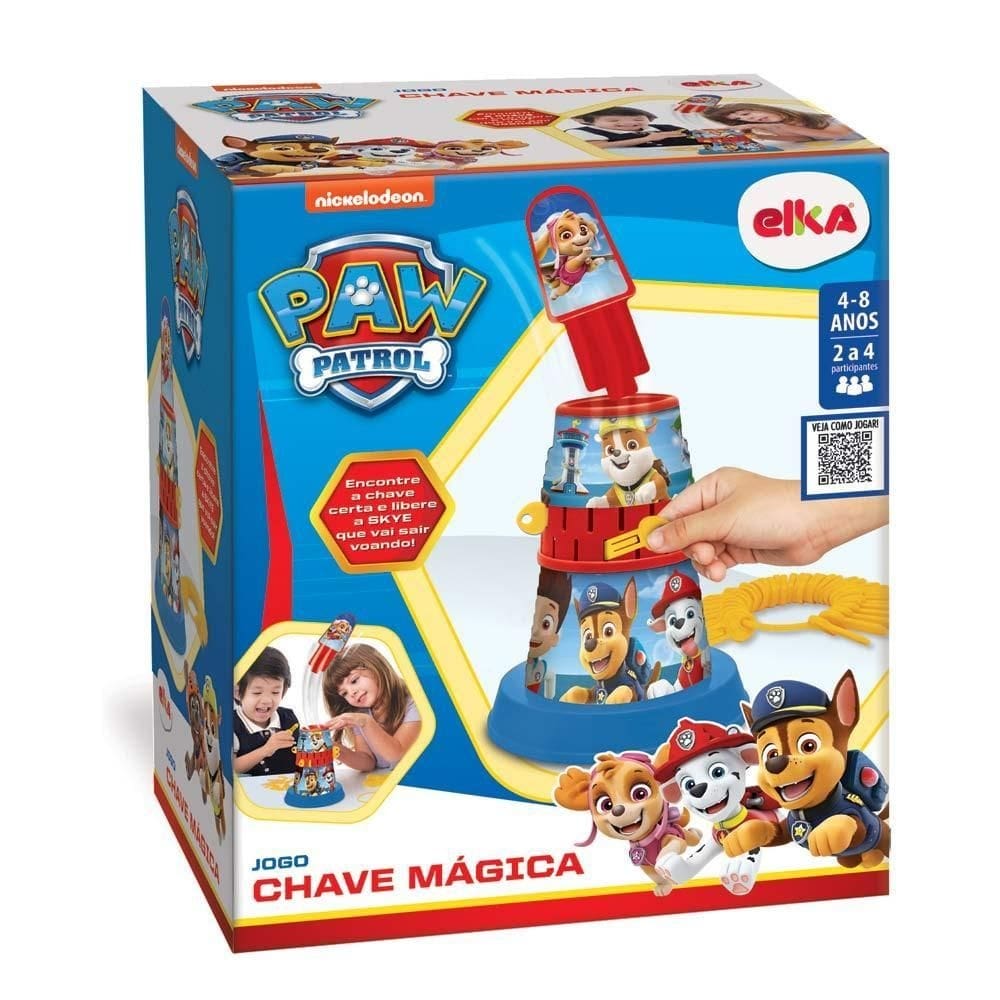 Jogo chave magia patrulha canina