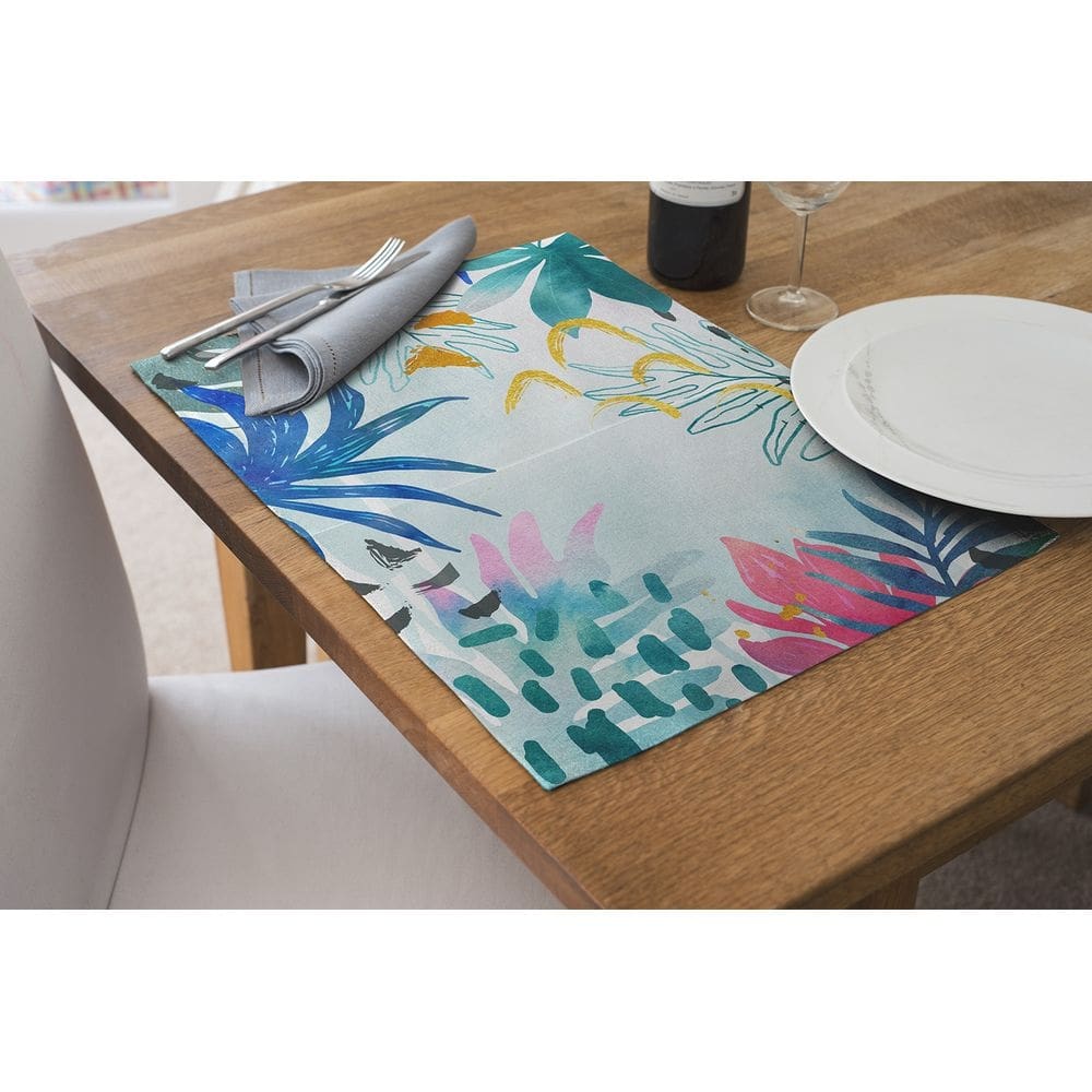 Jogo Americano Retangular 4 Lugares - Mesa Posta G00055