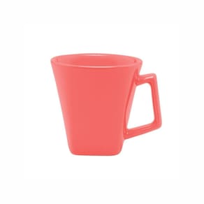 Caneca Em Cerâmica Quartier 270ml Oxford Vermelho Cereja