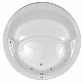 Banheira Hidromassagem Astra Firenze Super Luxo 150cmx150cmx45cm - 06 Jatos Gel Coat P6 Com Aquecedo 110V