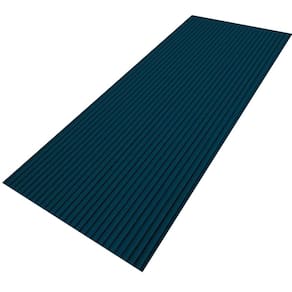 Passadeira Emborrachada Antiderrapante PVC 3,00Mx45Cm Azul