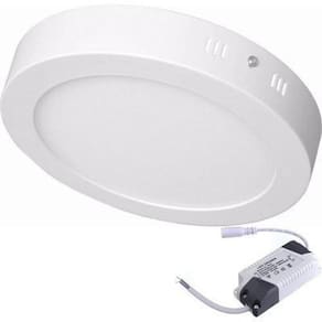 Plafon led 18w lux redondo sobrepor 3000k