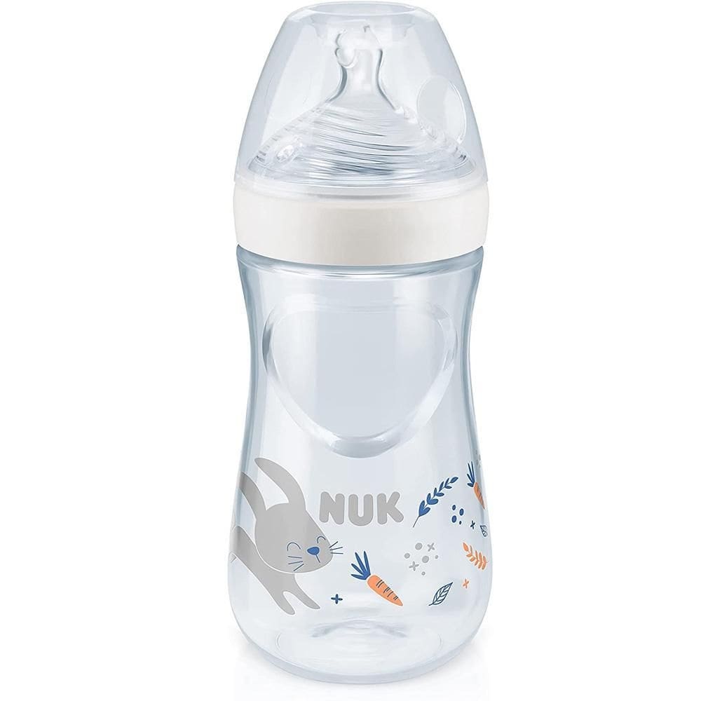 Mamadeira essence smart flow 270ml +6m branca nuk