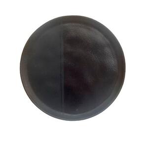 Jogo 6 Pratos Rasos Em Cerâmica Jantar Mesa Posta Preto 27Cm