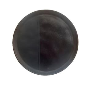 Jogo 6 Pratos Rasos Em Cerâmica Jantar Mesa Posta Preto 27Cm
