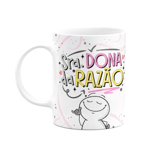 Caneca funny Namorados - Senhora dona da razão