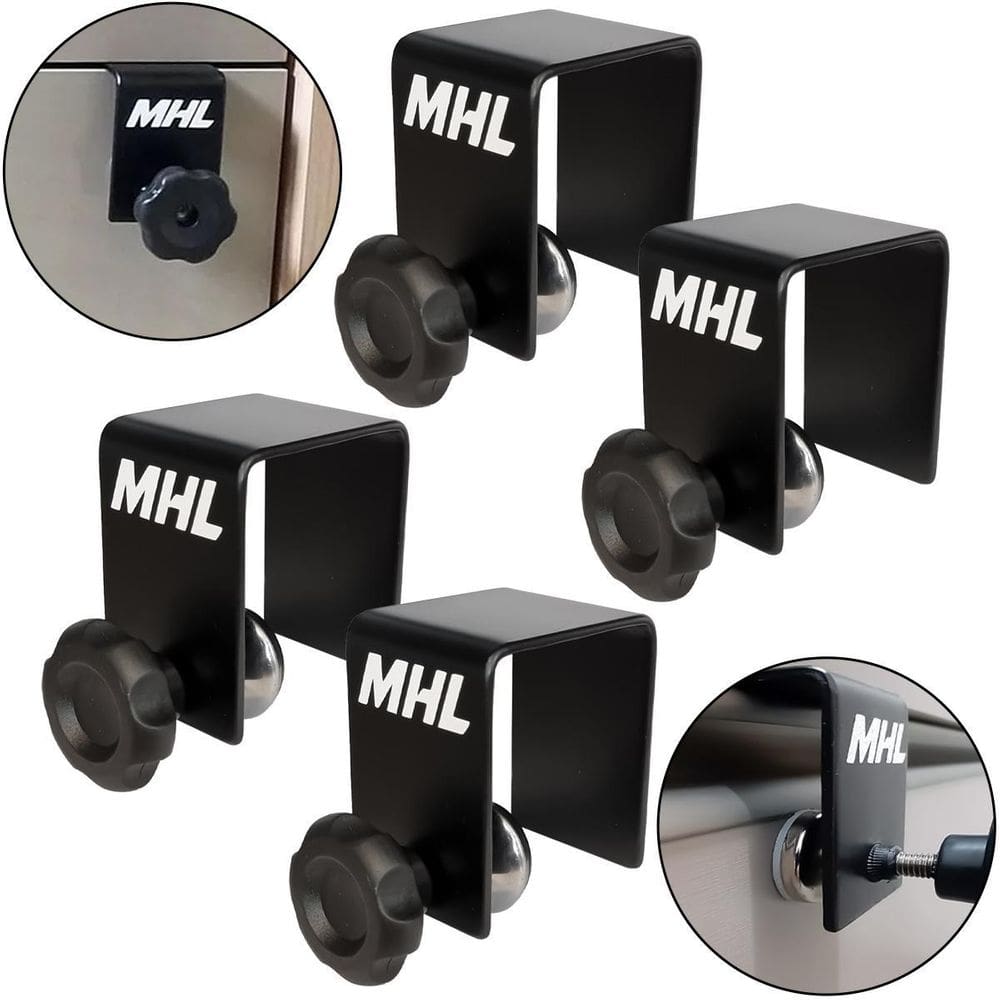 Kit 4 gabaritos jig grampo para frente de gaveta 2 pares mhl