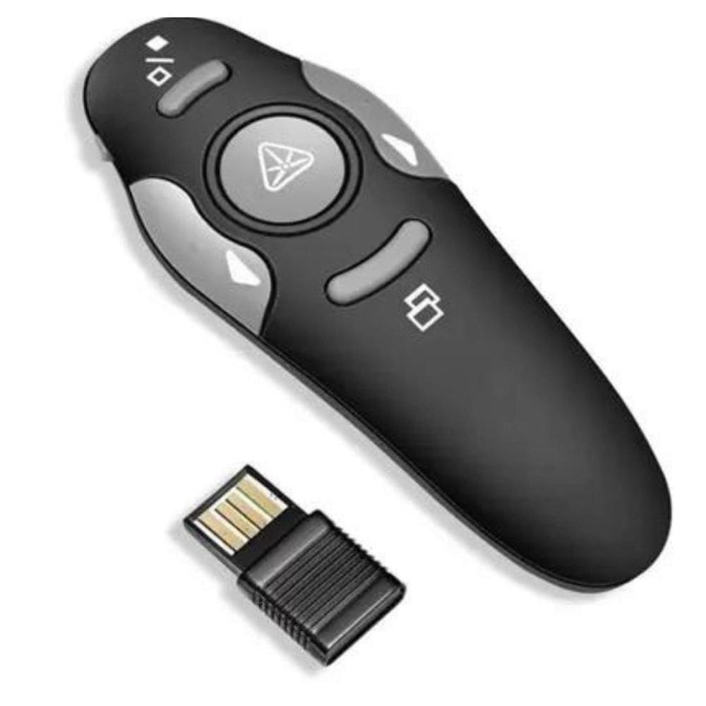 Passador slide air mouse usb controle remoto projetor laser