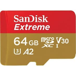 Cartão de memória extreme micro sd xc 64gb 170mb/s