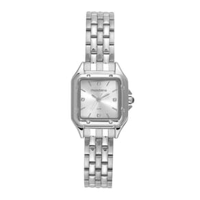 Relogio Mondaine Feminino Ref: 32777l0mvne2 Retangular Prateado
