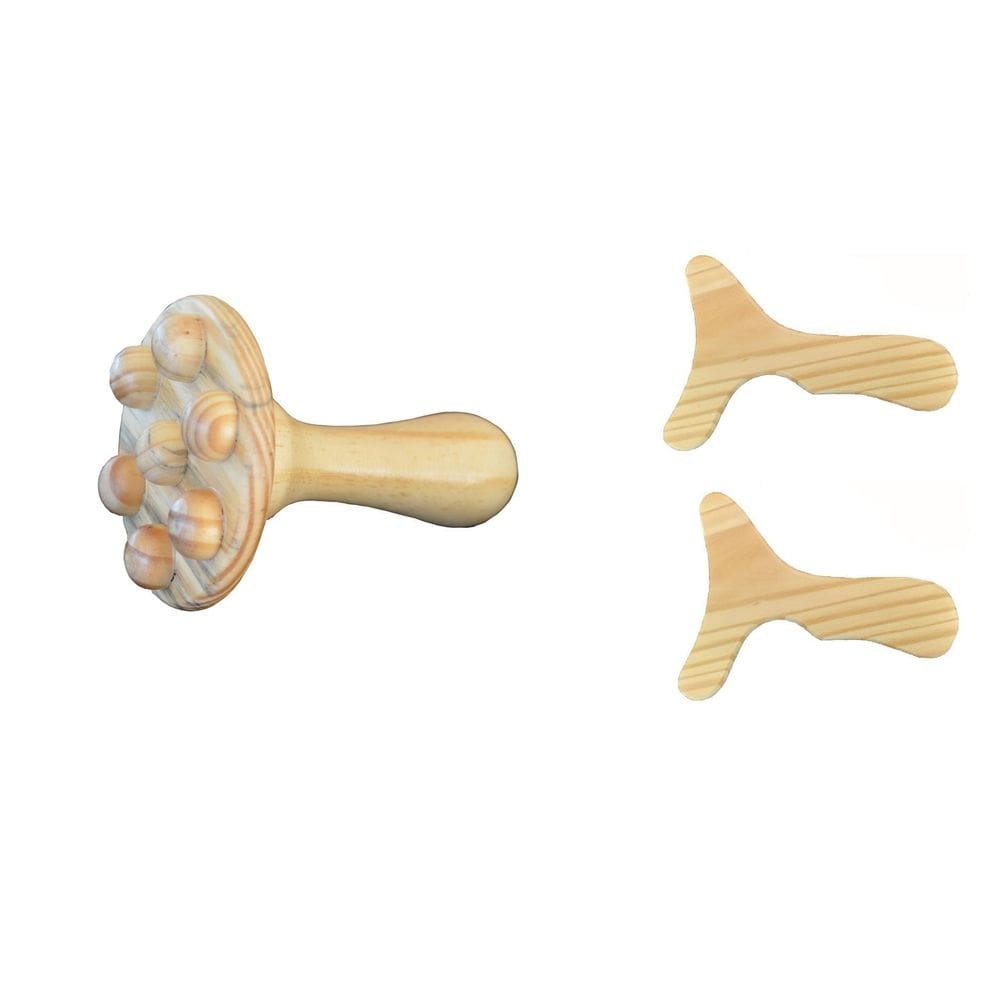 Kit 1 massageador champignon e 2 pantalas corporais