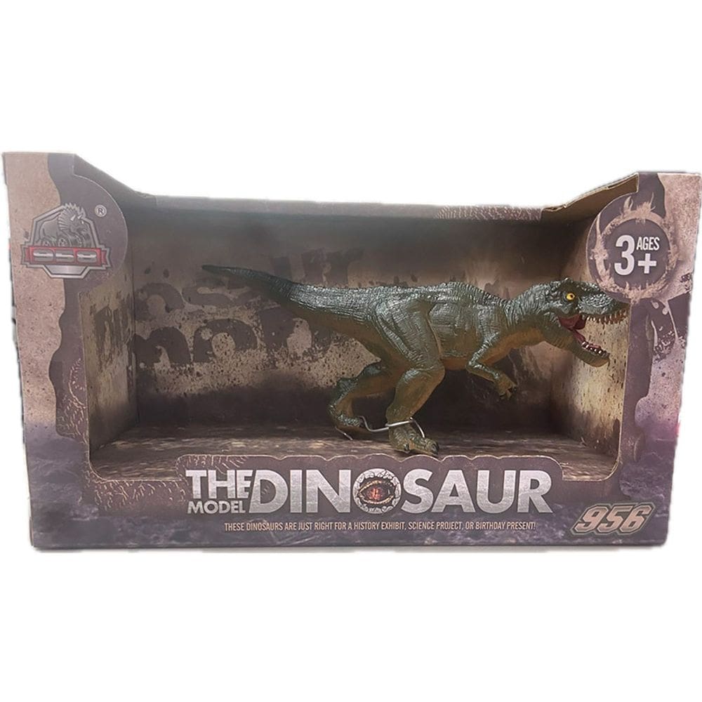 Dinossauro de Brinquedo The Dinosaur Model T-Rex Verde KZ956-201G - Dorémi
