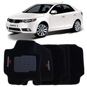 Tapete automotivo carpete com base em pvc kia cerato