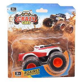 Monster Truck Crazy Cars Vermelho com Chamas Sport RL071-3 - Dorémi