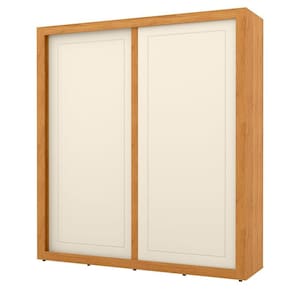 Guarda Roupa Tutto New 2 Portas de Correr Freijó Off White - Matic