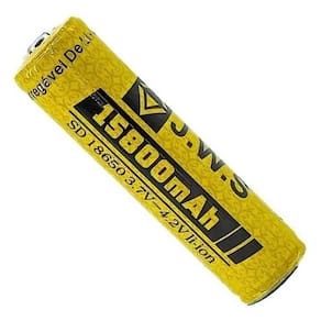 Bateria recarregavel 18650 3.7-4.2v 158000mah gold jws