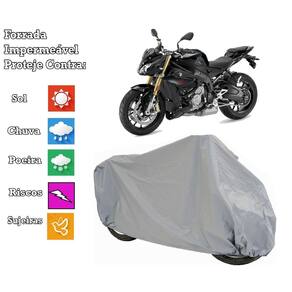 Capa cobrir moto bmw s1000r 100 % impermeável e 100% forrada