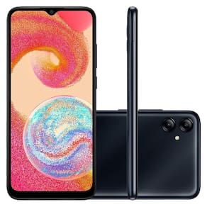 Usado: Samsung Galaxy A04e 64GB Preto Muito Bom - Trocafone