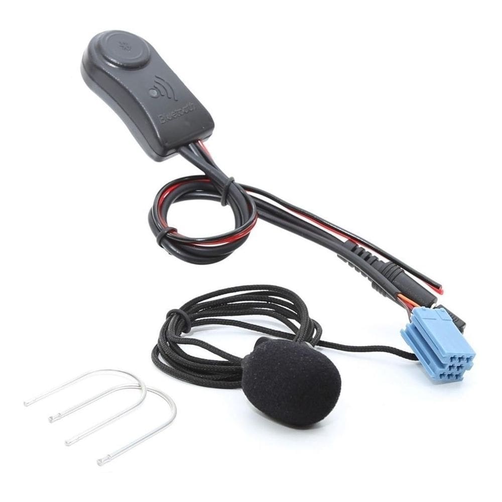 Interface bluetooth aux para radio renault logan com mic