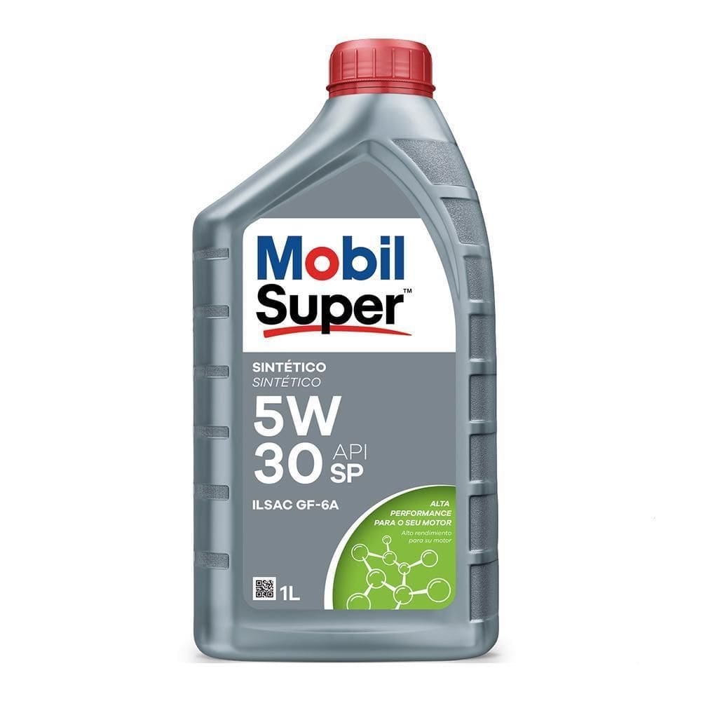 Óleo Lubrificante Sintético Automotivo 5W30 - Mobil Super