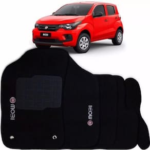 Tapete automotivo carpete forração fiat mobi