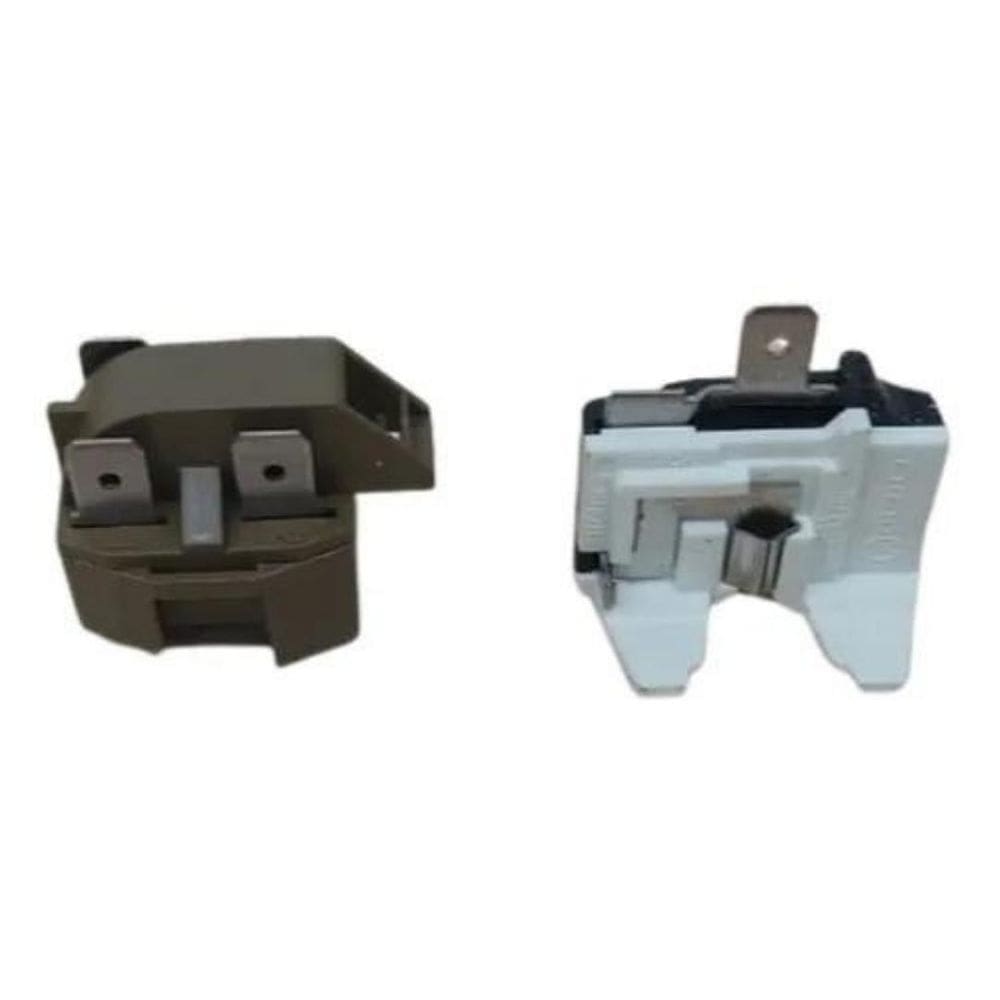 Kit rele ptc e protetor termico 4 terminais 127v embraco